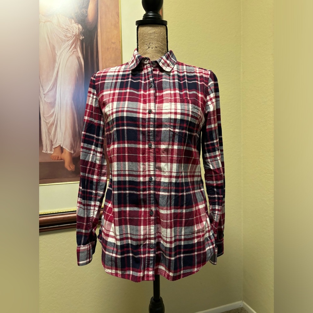 Banana Republic plaid shirt